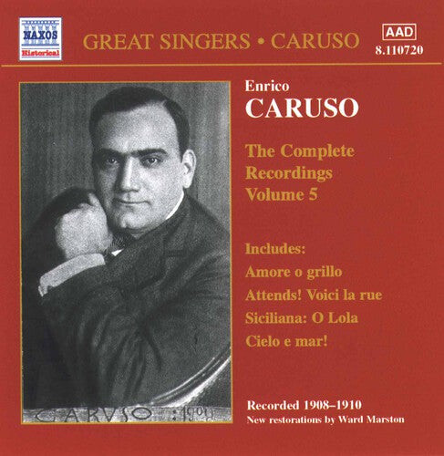 CD диск Caruso: Complete Recordings-Vol. 5
CD диск Caruso: Complete Recordings-Vol. 5