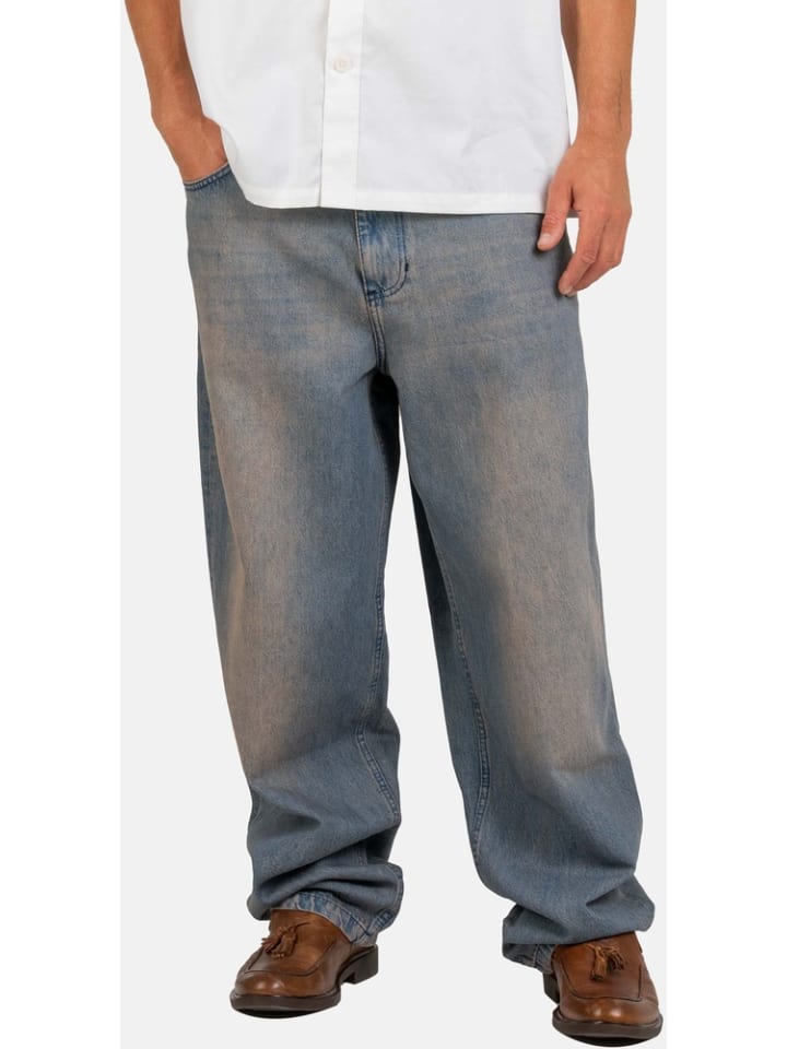 Джинсы Organic Baggy синего цвета Reell
Джинсы Organic Baggy синего цвета Reell