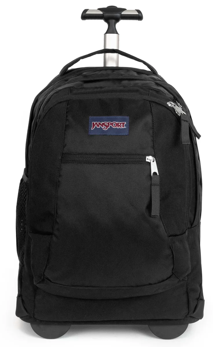 Рюкзак для отдыха Jansport "Driver 8" с функцией тележки, черный 
Рюкзак для отдыха Jansport "Driver 8" с функцией тележки, черный