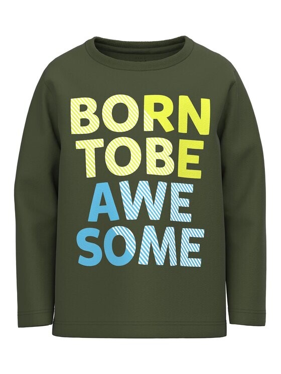 Блуза свободного кроя Name It, зеленый
Блуза свободного кроя Name It, зеленый