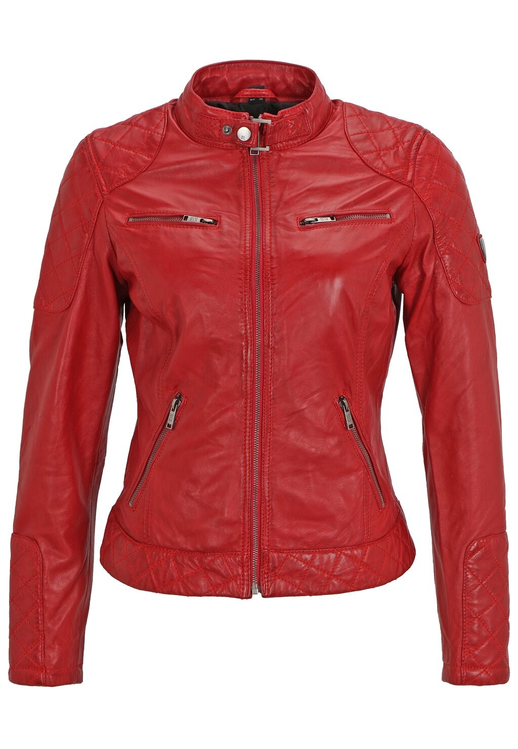 Кожаная куртка MIT DETAILS H.I.S, красный 
Кожаная куртка MIT DETAILS H.I.S, красный