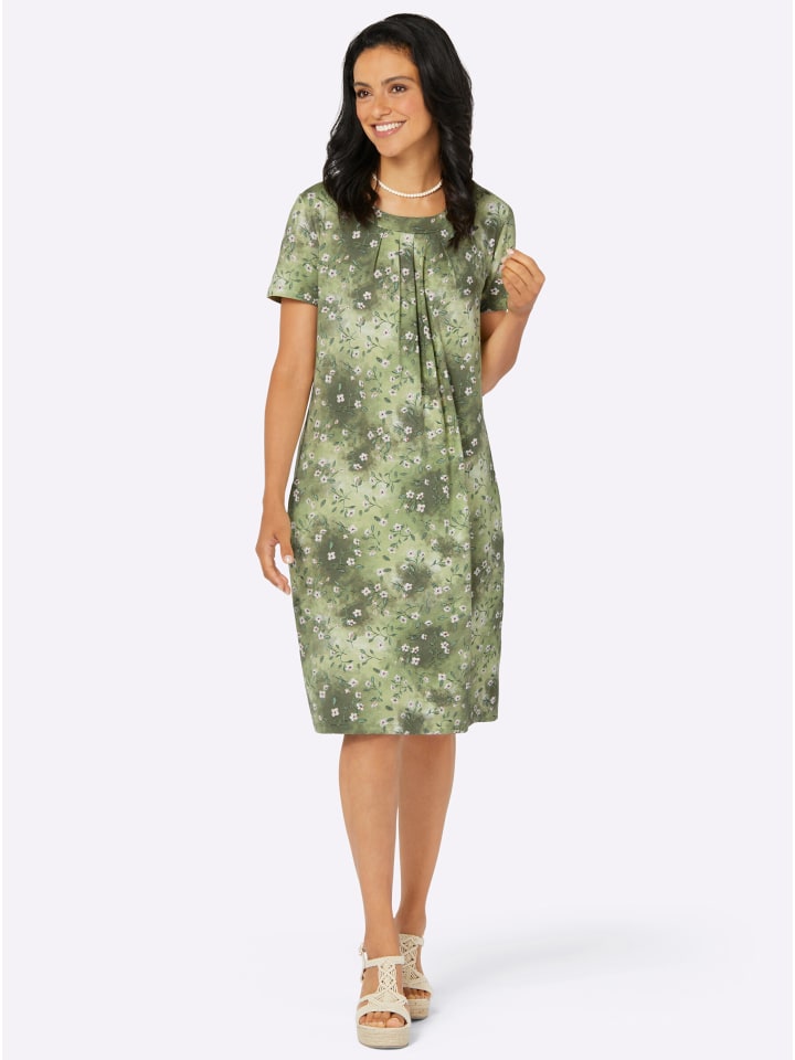 Платье из джерси с принтом цвета хаки WITT WEIDEN
Платье из джерси с принтом цвета хаки WITT WEIDEN