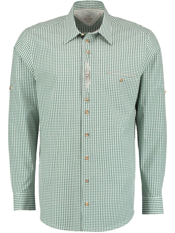 Традиционная рубашка Самику темно-зеленого цвета OS-Trachten
Традиционная рубашка Самику темно-зеленого цвета OS-Trachten