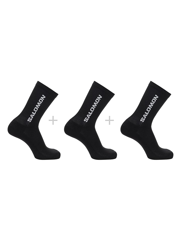 SALOMON Набор из 3 пар: функциональные носки "Everyday Crew" черного цвета
SALOMON Набор из 3 пар: функциональные носки "Everyday Crew" черного цвета