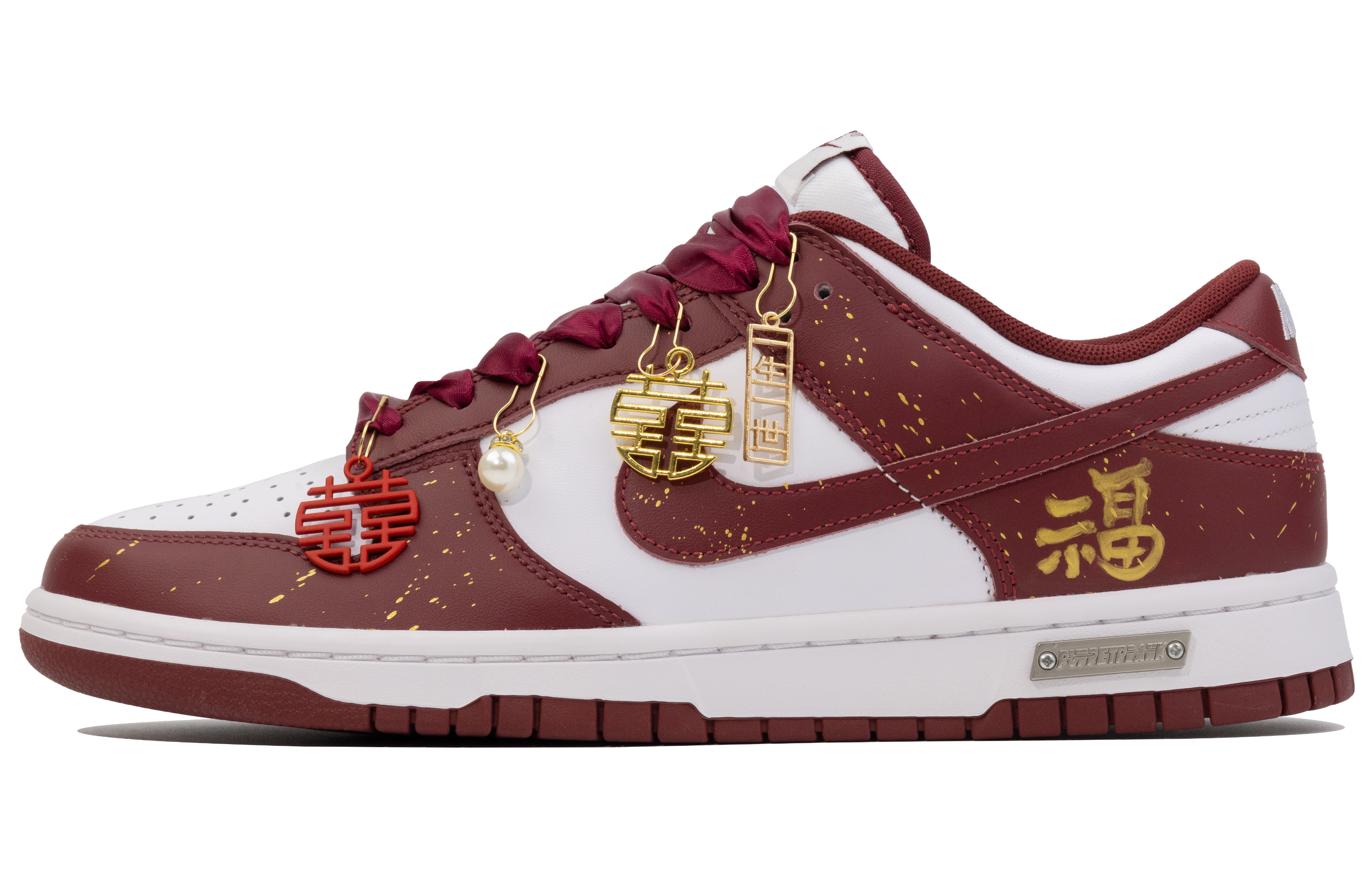 Nike Кроссовки для скейтбординга Dunk, легкие, износостойкие, с низким верхом, мужские, красные, белые 
Nike Кроссовки для скейтбординга Dunk, легкие, износостойкие, с низким верхом, мужские, красные, белые