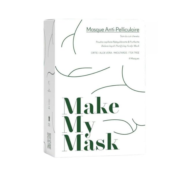 Маска против перхоти, экземы и зуда, 4 шт./1 уп. Makemymask
Маска против перхоти, экземы и зуда, 4 шт./1 уп. Makemymask