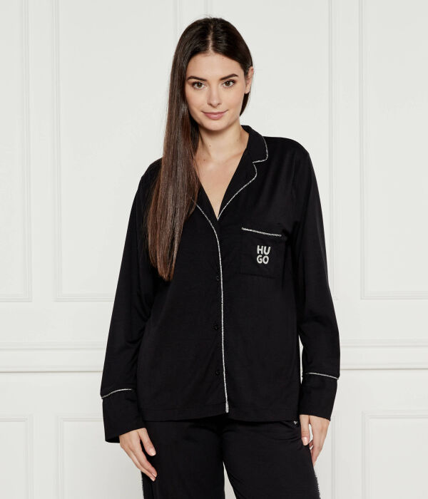 Пижамный топ дикосмо Regular fit Hugo Bodywear, черный
Пижамный топ дикосмо Regular fit Hugo Bodywear, черный