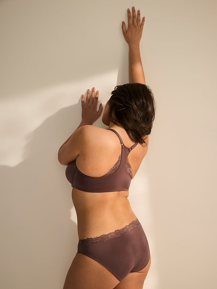 Бюстгальтер пуш-ап с кружевом идеальной формы Body By Victoria, front close coconut brown
Бюстгальтер пуш-ап с кружевом идеальной формы Body By Victoria, front close coconut brown