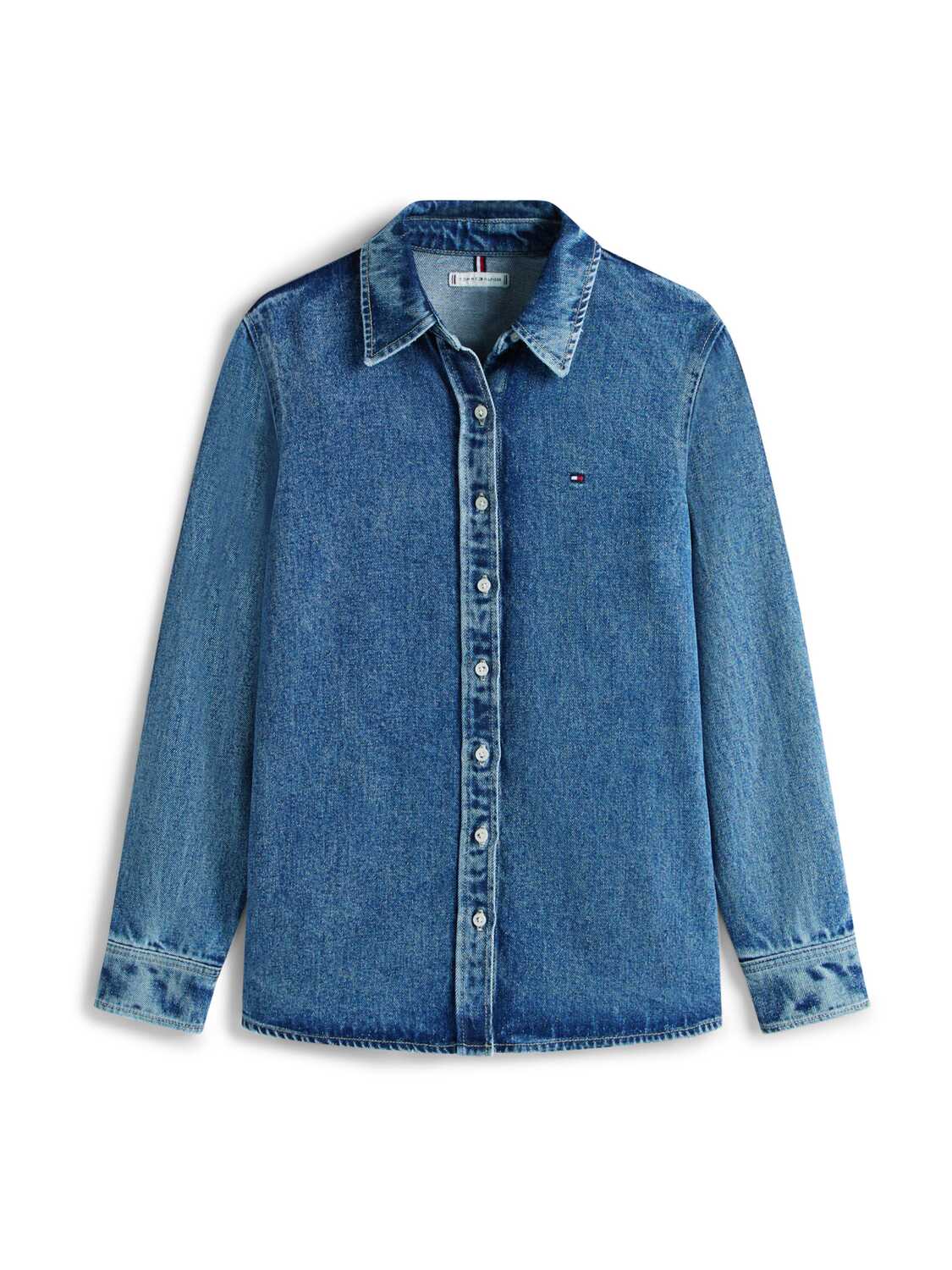 TOMMY HILFIGER Блузка 'LANA' в синем дениме
TOMMY HILFIGER Блузка 'LANA' в синем дениме