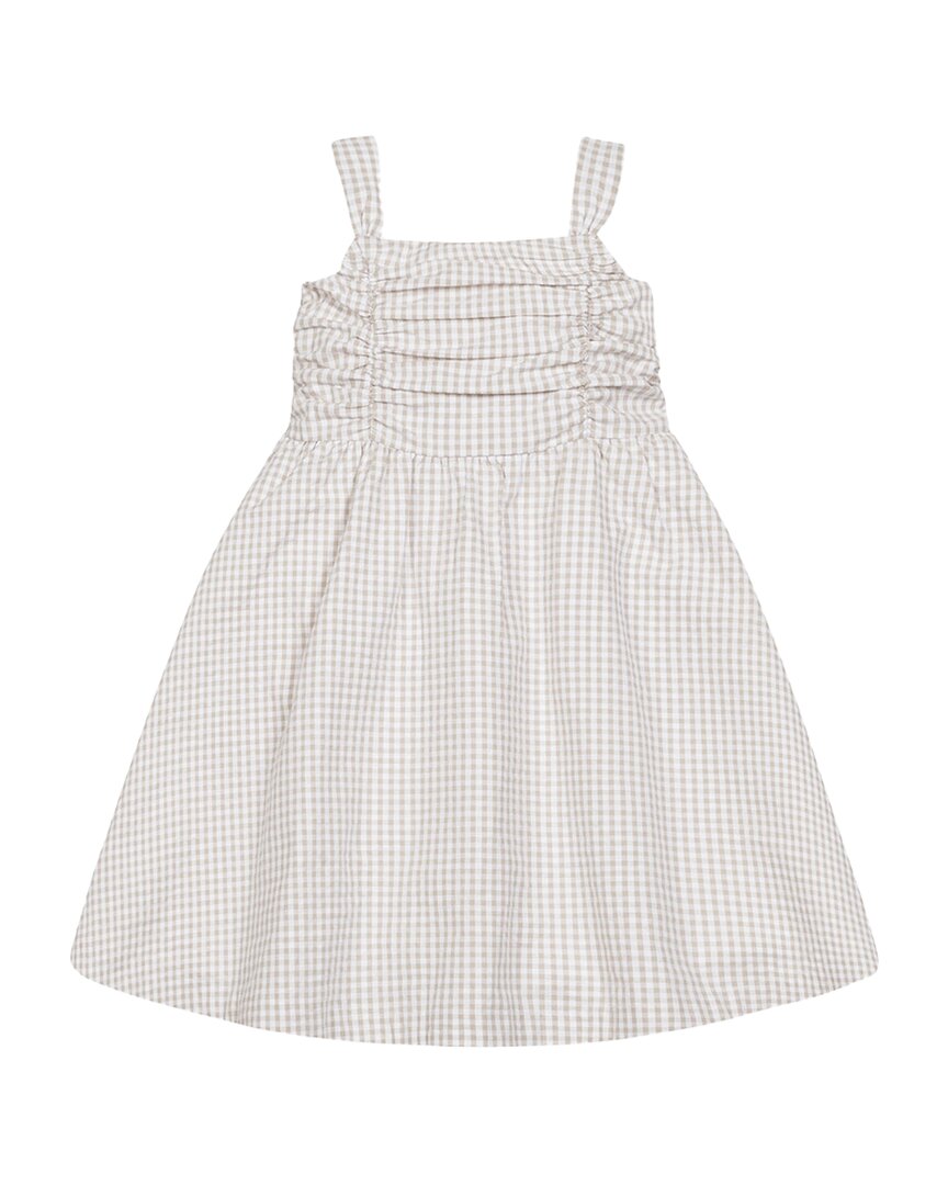 Hope & Henry Платье для вечеринки с присборенным лифом, коричневый
Hope & Henry Платье для вечеринки с присборенным лифом, коричневый