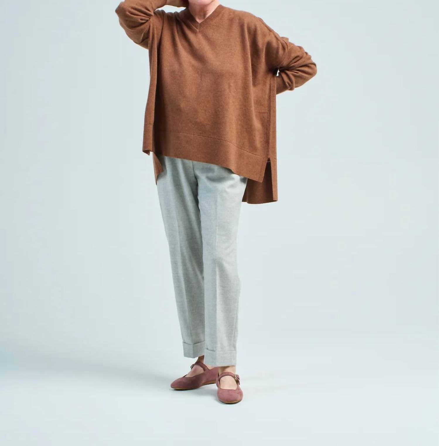 Джоггеры в туманно-сером цвете Peserico, серый
Джоггеры в туманно-сером цвете Peserico, серый