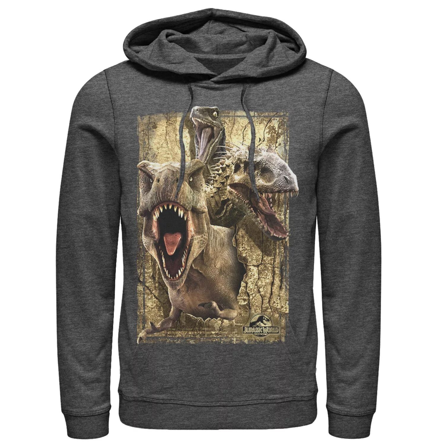 Мужская толстовка с капюшоном T-Rex Indominus Rex & Raptor Jurassic World
Мужская толстовка с капюшоном T-Rex Indominus Rex & Raptor Jurassic World