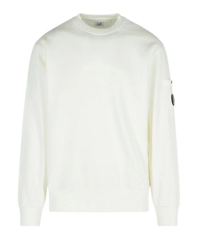 Свитера с круглым вырезом и деталями в виде линз C.P. Company, белый
Свитера с круглым вырезом и деталями в виде линз C.P. Company, белый