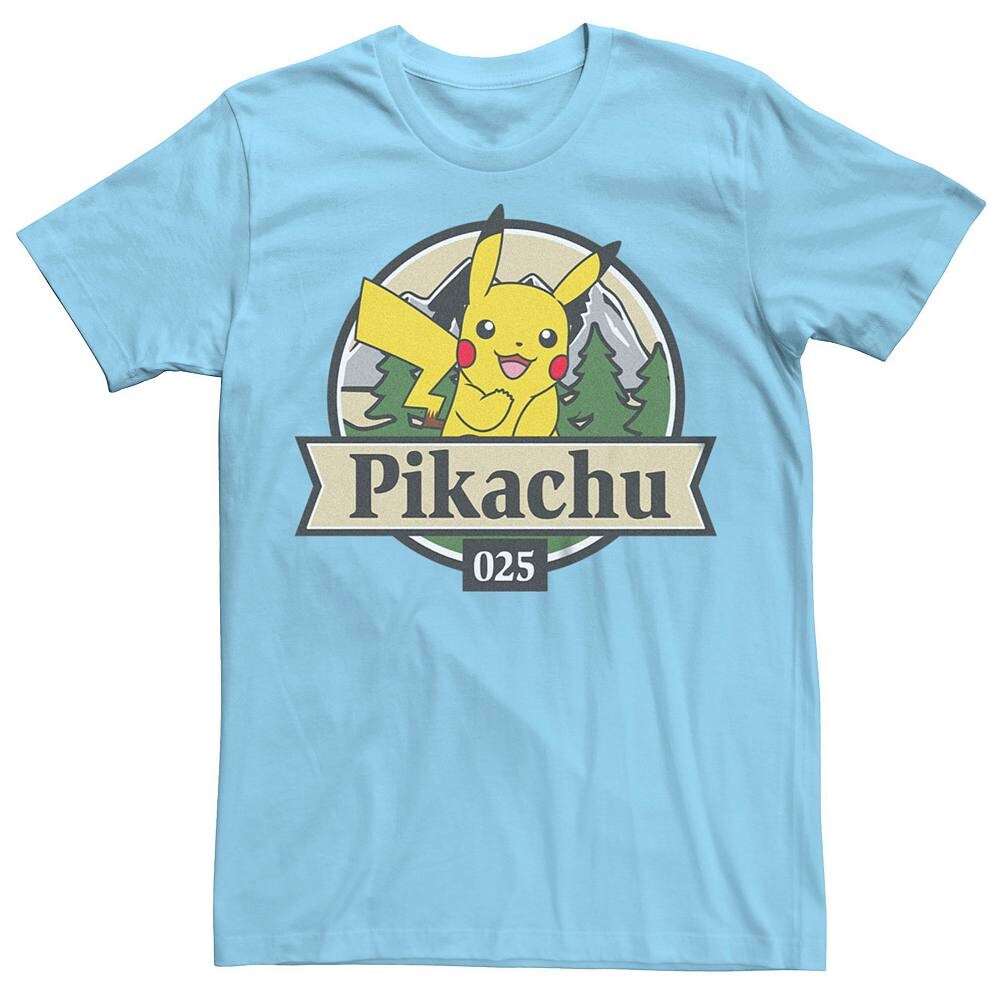 Мужская футболка со значком Pokemon Pikachu Forest Licensed Character, цвет Light Blue
Мужская футболка со значком Pokemon Pikachu Forest Licensed Character, цвет Light Blue