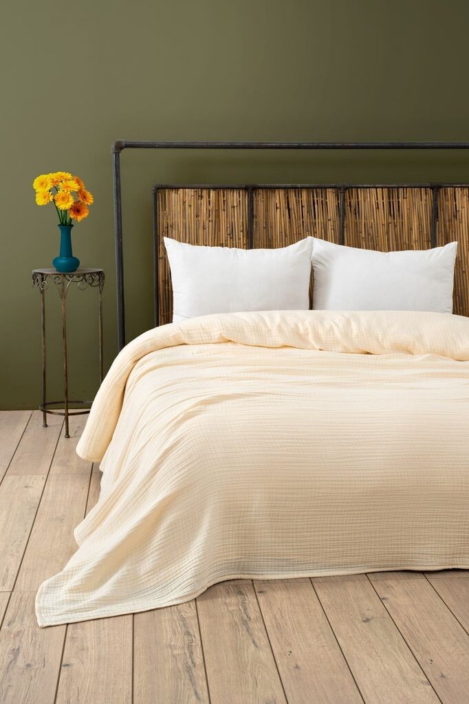 L'Essentiel Linge de Maison, Окрашенная в муслиновую пряжу - экрю (170 x 250), двуспальное покрывало, экрю, 100 % ХЛОПОК, 170 x 250 см
L'Essentiel Linge de Maison, Окрашенная в муслиновую пряжу - экрю (170 x 250), двуспальное покрывало, экрю, 100 % ХЛОПОК, 170 x 250 см