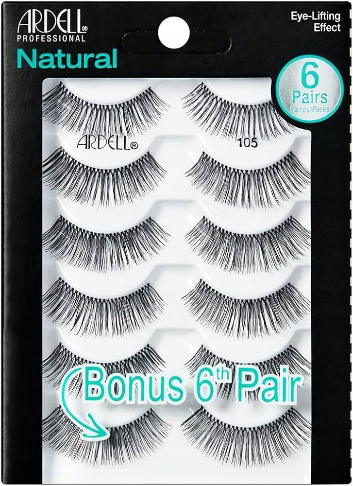 Ресницы Ardell Professional 105 Natural Strip Eyelashes, 6 штук в упаковке
Ресницы Ardell Professional 105 Natural Strip Eyelashes, 6 штук в упаковке