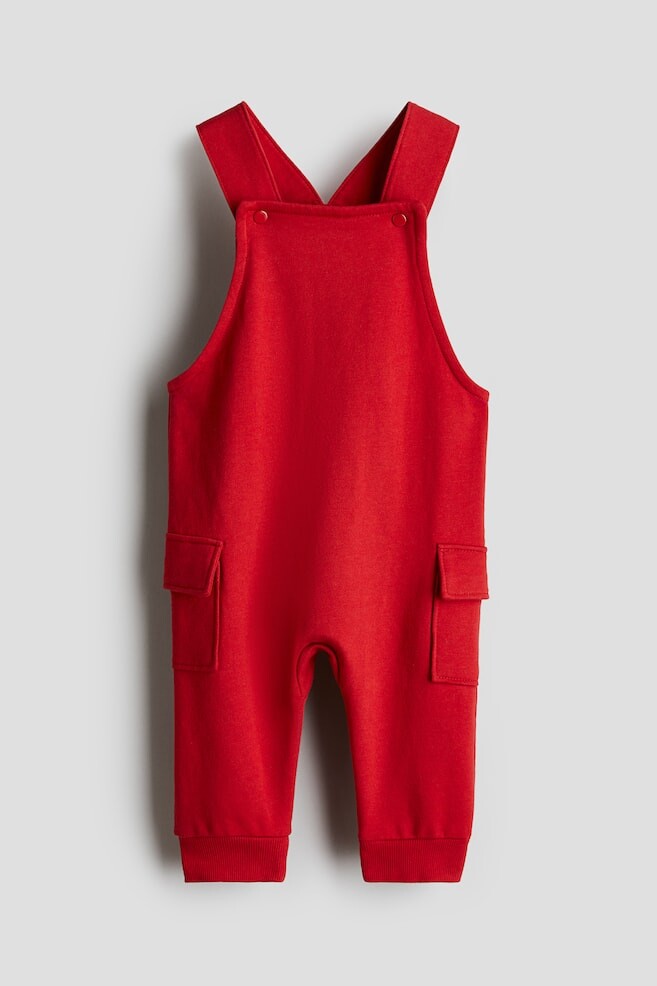 Комбинезон из потной ткани H&M, красный
Комбинезон из потной ткани H&M, красный