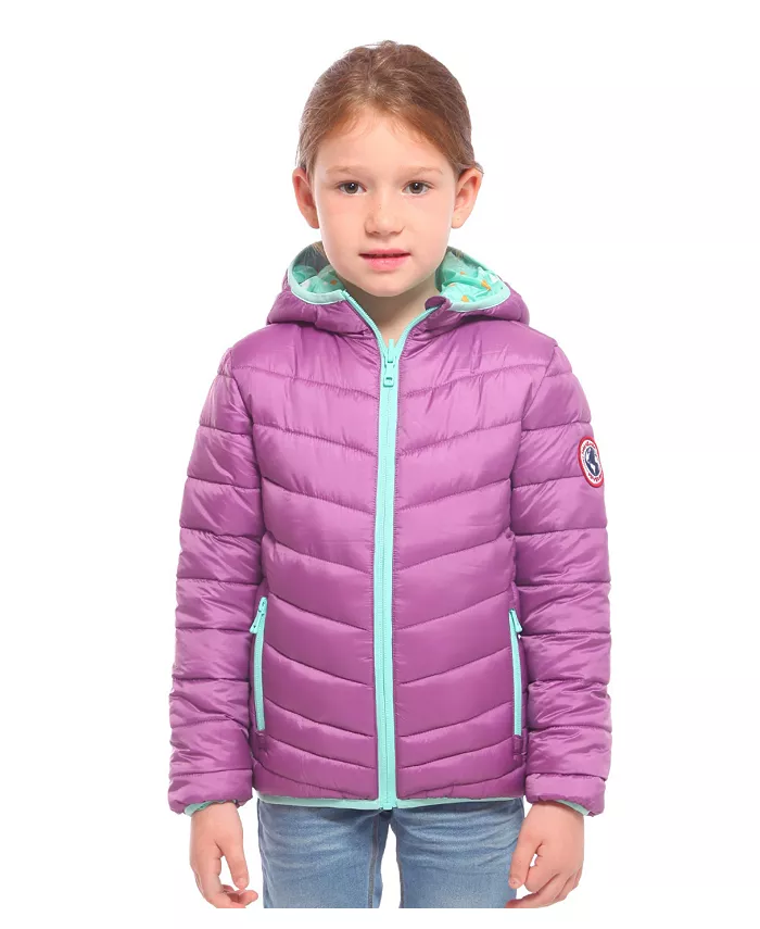 Детская легкая куртка-пуховик с реверсивным дизайном для девочек Rokka&Rolla, фиолетовый
Детская легкая куртка-пуховик с реверсивным дизайном для девочек Rokka&Rolla, фиолетовый