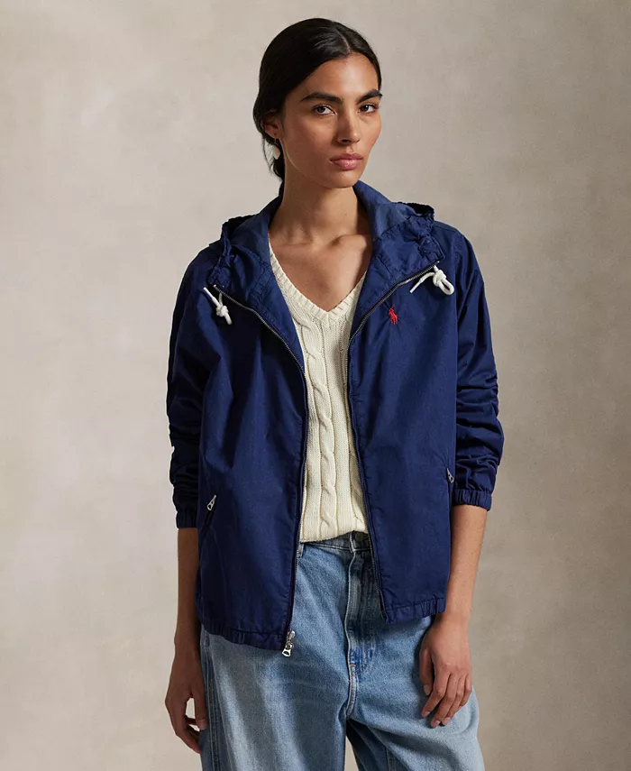 Женская твиловая куртка с капюшоном Polo Ralph Lauren, синий
Женская твиловая куртка с капюшоном Polo Ralph Lauren, синий