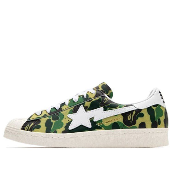 Кроссовки xa bathing ape superstar 80-х Adidas, зеленый
Кроссовки xa bathing ape superstar 80-х Adidas, зеленый