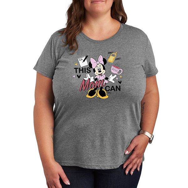 Футболка с принтом Minnie Mouse и надписью "This mom can" Disney, Heather Gray
Футболка с принтом Minnie Mouse и надписью "This mom can" Disney, Heather Gray
