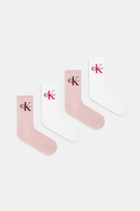 4 пары носков Calvin Klein Jeans, розовый
4 пары носков Calvin Klein Jeans, розовый