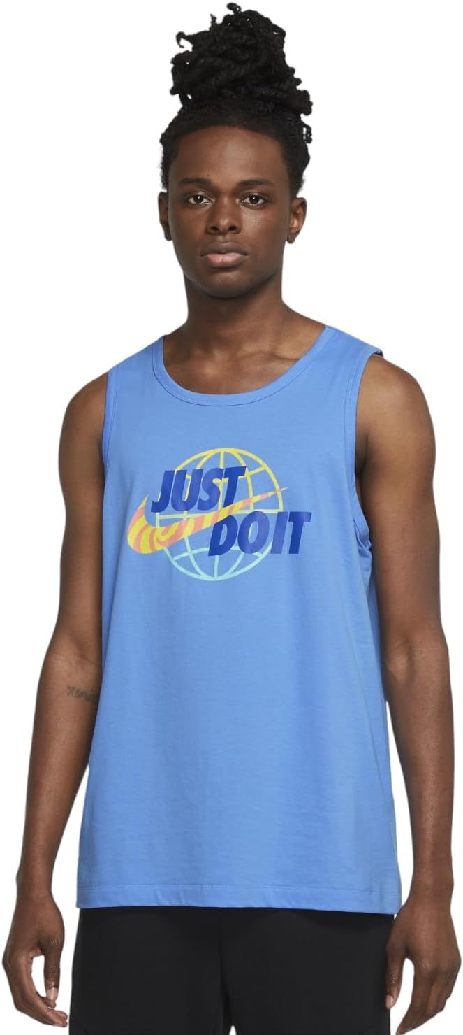 Мужская фестивальная майка Nike, Blue
Мужская фестивальная майка Nike, Blue