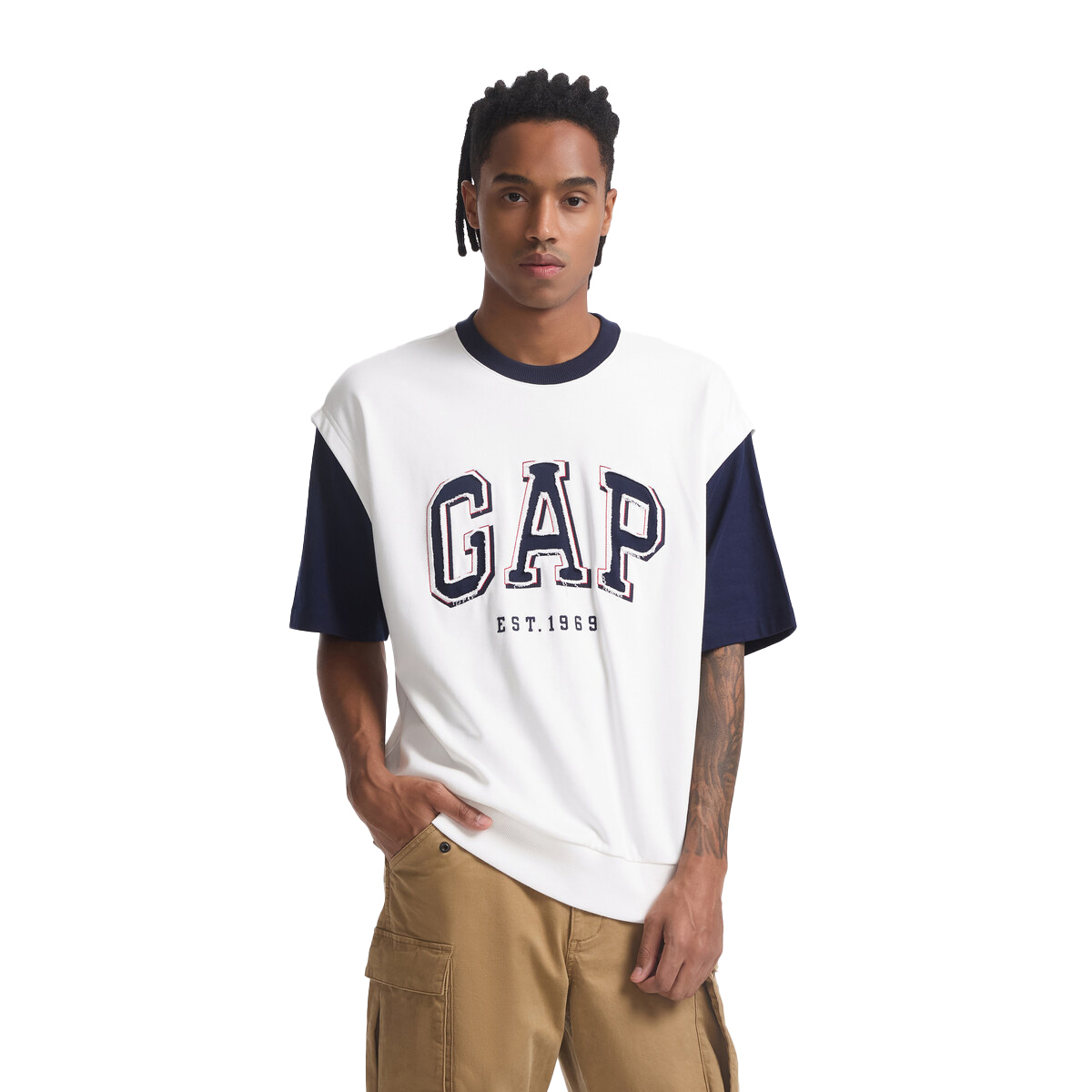 Футболка мужская GAP, белый
Футболка мужская GAP, белый
