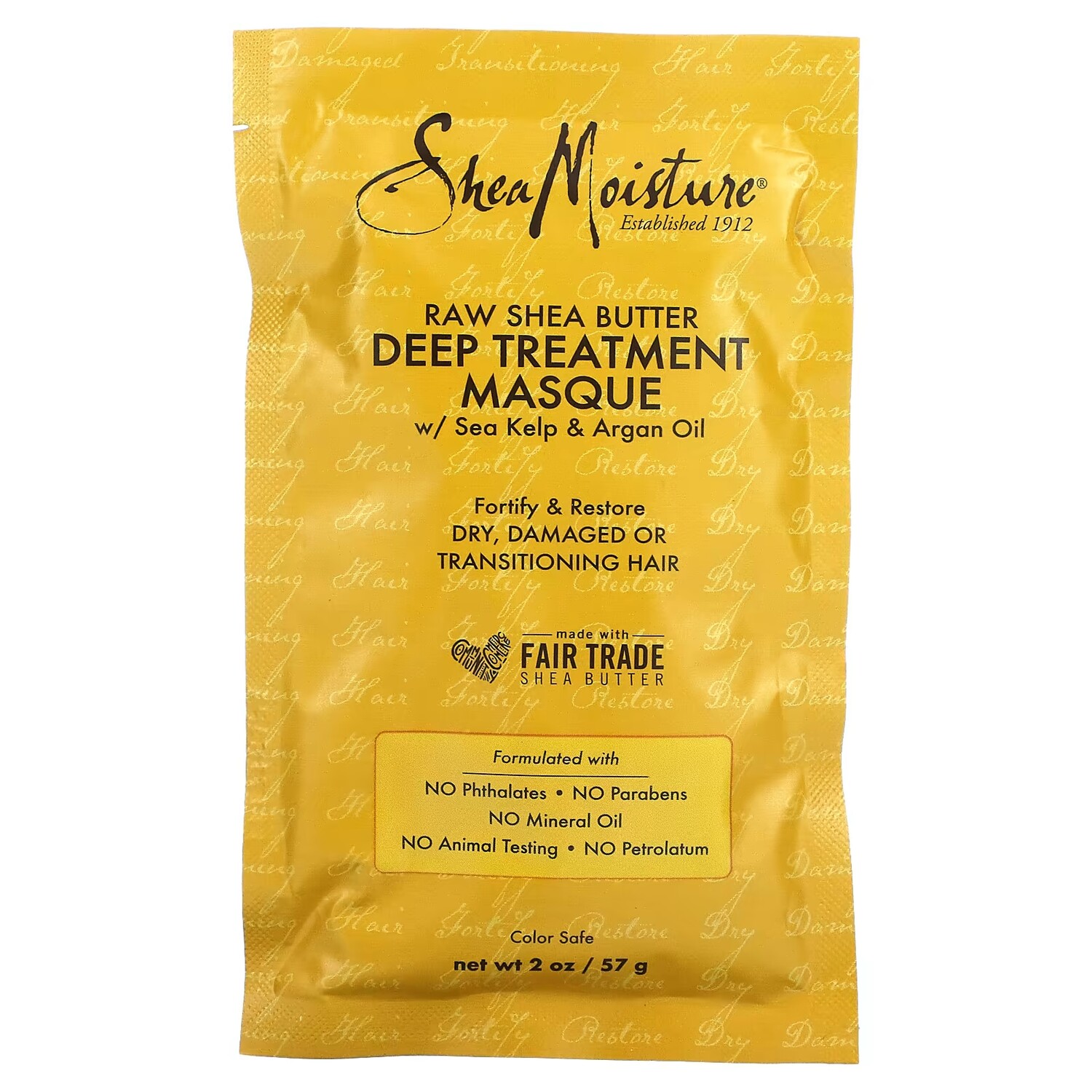 SheaMoisture Deep Treatment Masque Сырое масло ши, 2 унции (57 г)
SheaMoisture Deep Treatment Masque Сырое масло ши, 2 унции (57 г)