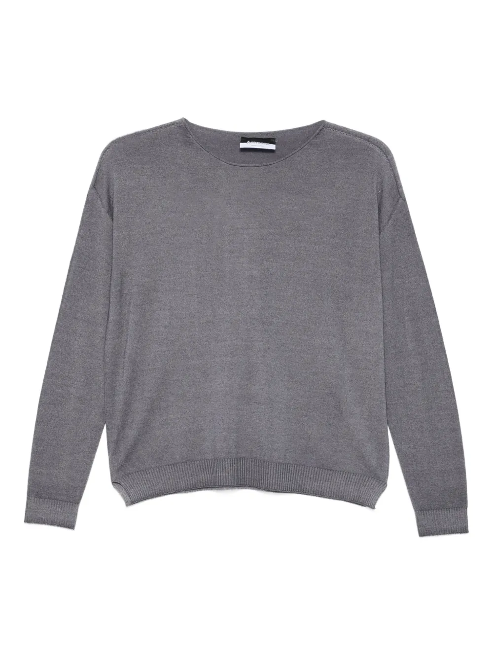 Свитер с вырезом-лодочкой AROVESCIO, серый
Свитер с вырезом-лодочкой AROVESCIO, серый