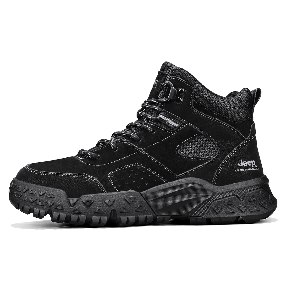 Высокие походные ботинки мужские черные Jeep
Высокие походные ботинки мужские черные Jeep