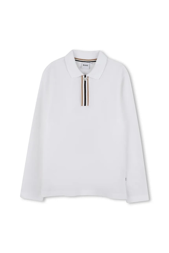 Детская хлопковая кофта с длинным рукавом Boss, белый
Детская хлопковая кофта с длинным рукавом Boss, белый