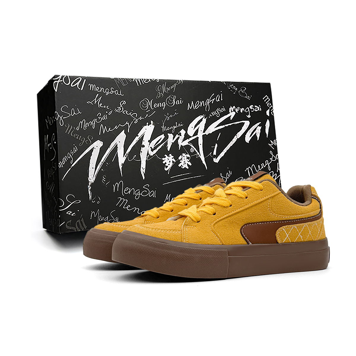 Mengsai Амортизирующие, износостойкие низкие кроссовки для скейтбординга, мужские, желтые
Mengsai Амортизирующие, износостойкие низкие кроссовки для скейтбординга, мужские, желтые