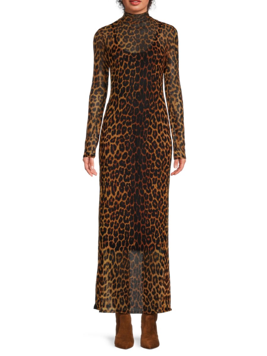 Платье макси с леопардовым принтом и сеткой Love Ady, цвет Brown Black
Платье макси с леопардовым принтом и сеткой Love Ady, цвет Brown Black