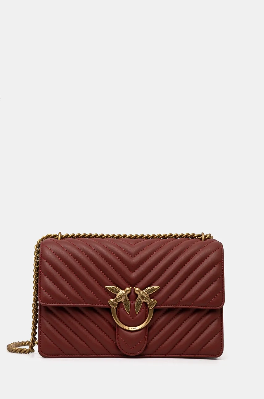 Кожаная сумочка Pinko, оранжевый
Кожаная сумочка Pinko, оранжевый