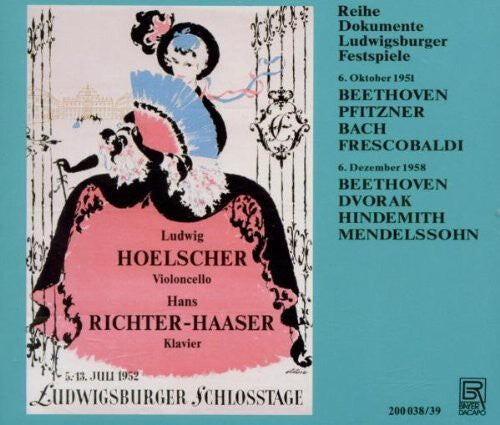 CD диск Beethoven / Hoelscher / Richter-Haaser: Ludwigsburger Festspiele 1951
CD диск Beethoven / Hoelscher / Richter-Haaser: Ludwigsburger Festspiele 1951