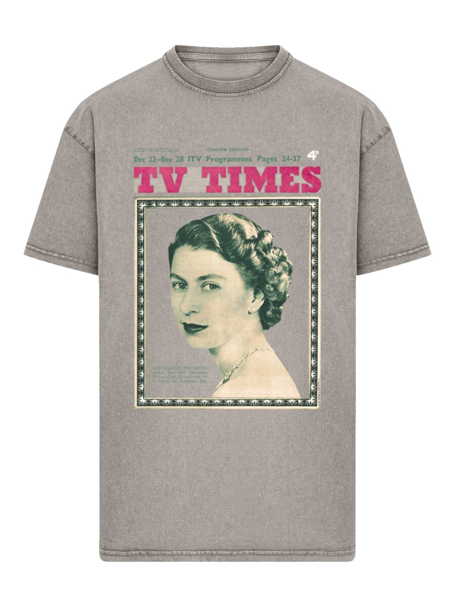 Рубашка F4NT4STIC TV Times Queen Elizabeth II 1957 Cover, Mottled Grey
Рубашка F4NT4STIC TV Times Queen Elizabeth II 1957 Cover, Mottled Grey