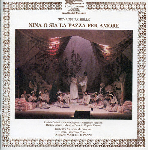 CD диск Paisiello / Orciani / Bolognesi / Lojarro: Nina O Sia la Pazza Per Amore
CD диск Paisiello / Orciani / Bolognesi / Lojarro: Nina O Sia la Pazza Per Amore