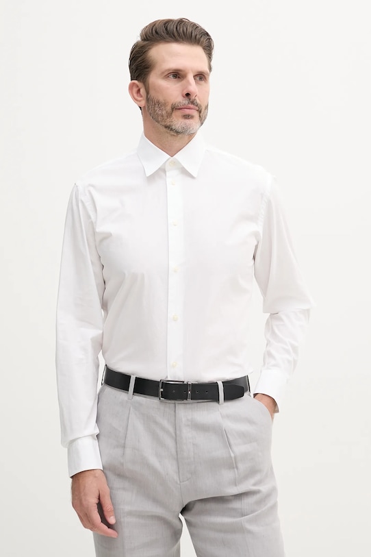 Хлопковая рубашка United Colors Of Benetton, белый
Хлопковая рубашка United Colors Of Benetton, белый