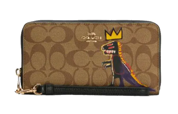 COACH Кошелёк на молнии Жан-Мишеля Баския
COACH Кошелёк на молнии Жан-Мишеля Баския