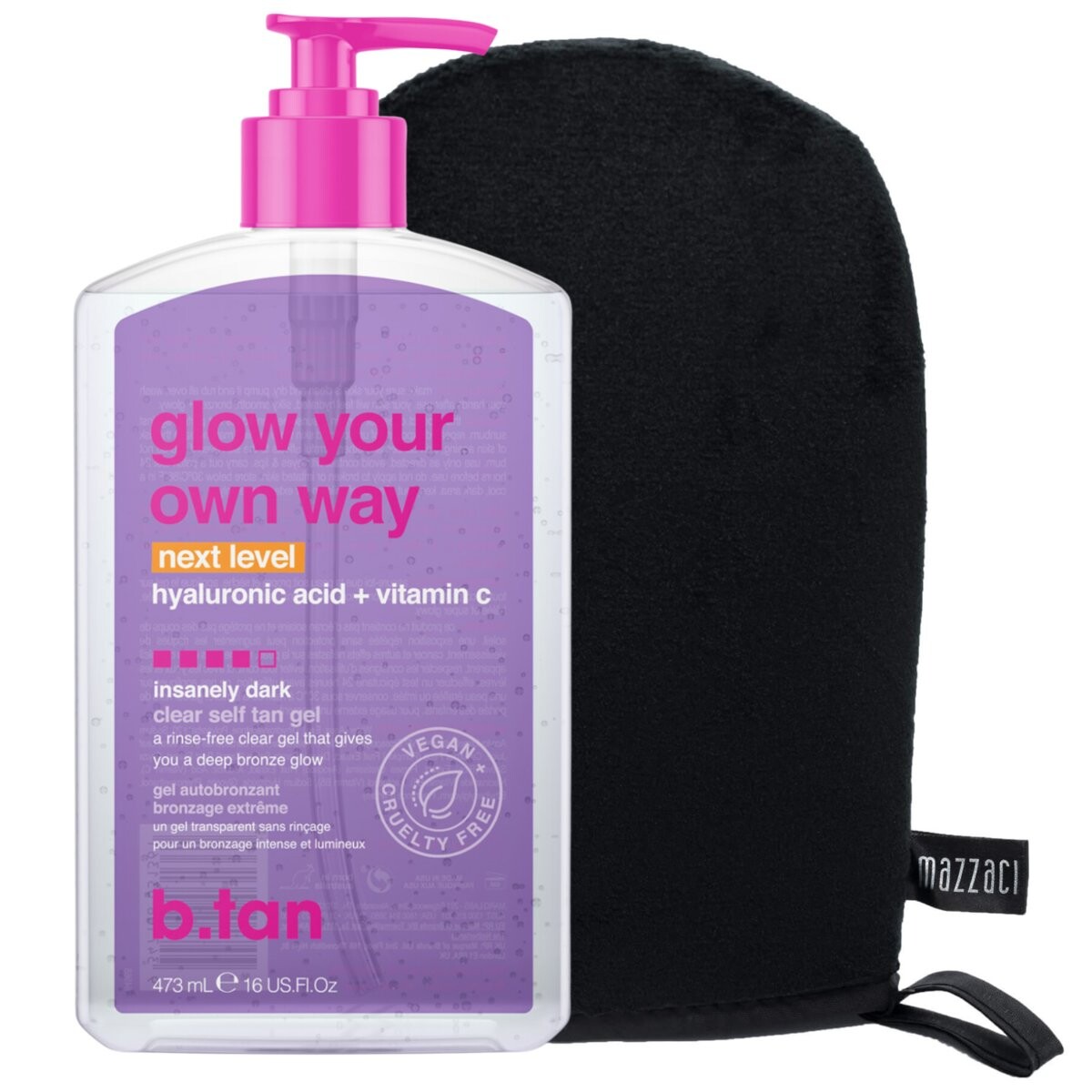 B.tan Glow Your Own Way, следующий уровень + перчатка
B.tan Glow Your Own Way, следующий уровень + перчатка