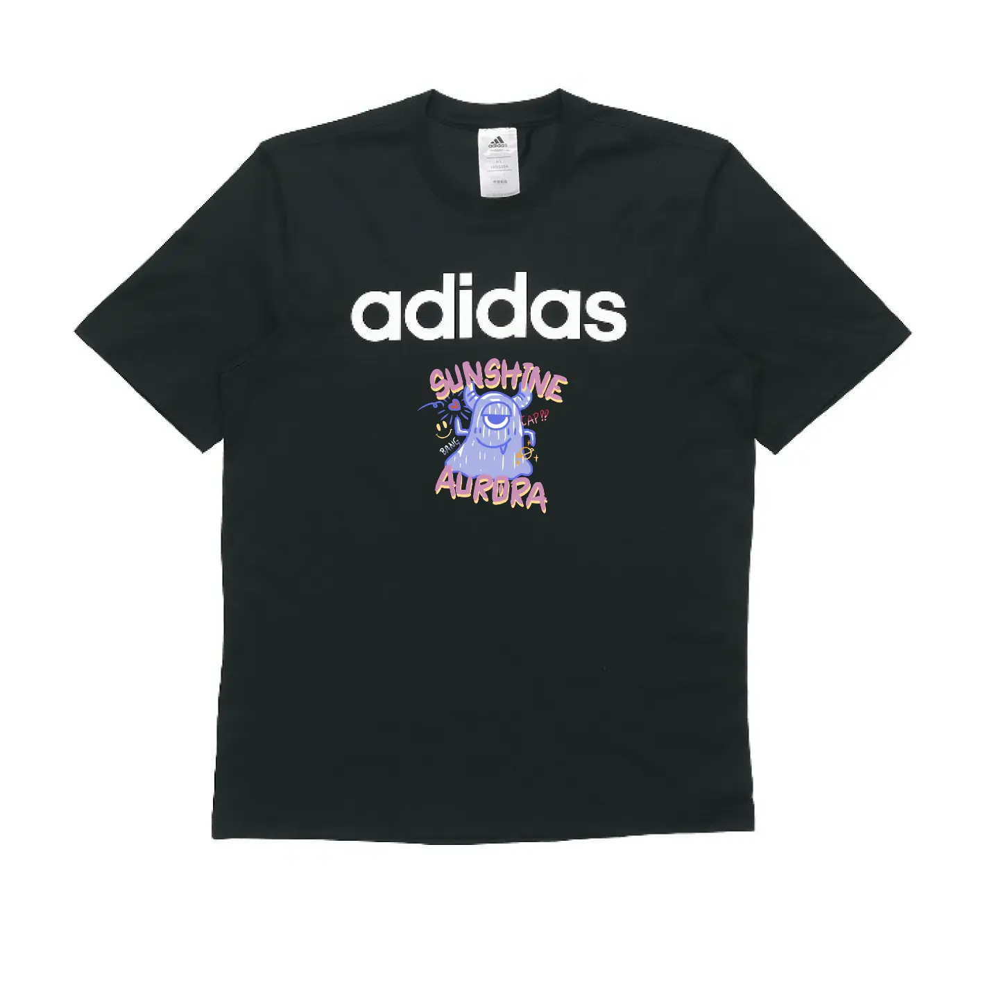 Футболка Unisex с 3 полосками Adidas, черный
Футболка Unisex с 3 полосками Adidas, черный
