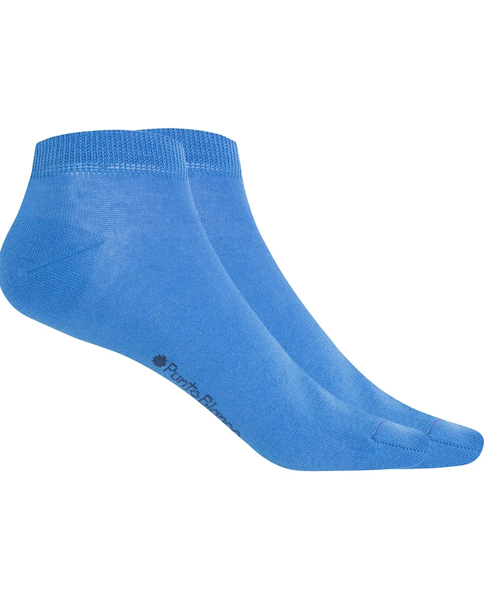 Набор из 2 пар женских носков из мерсеризованного хлопка однотонные Punto Blanco, синий
Набор из 2 пар женских носков из мерсеризованного хлопка однотонные Punto Blanco, синий
