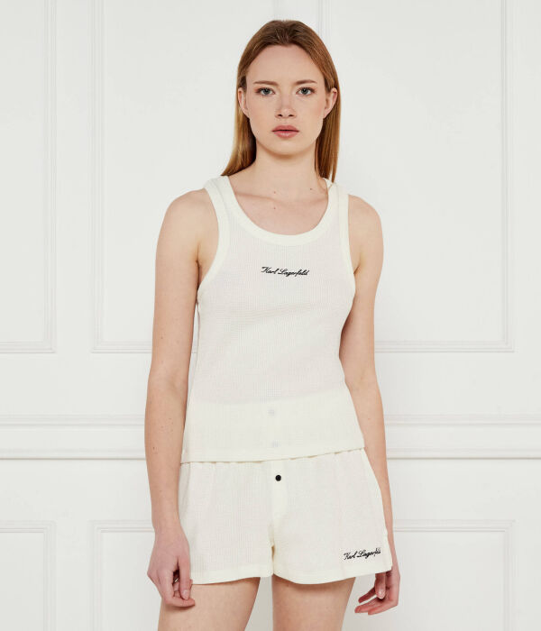 Пижама Regular fit Karl Lagerfeld, экрю
Пижама Regular fit Karl Lagerfeld, экрю