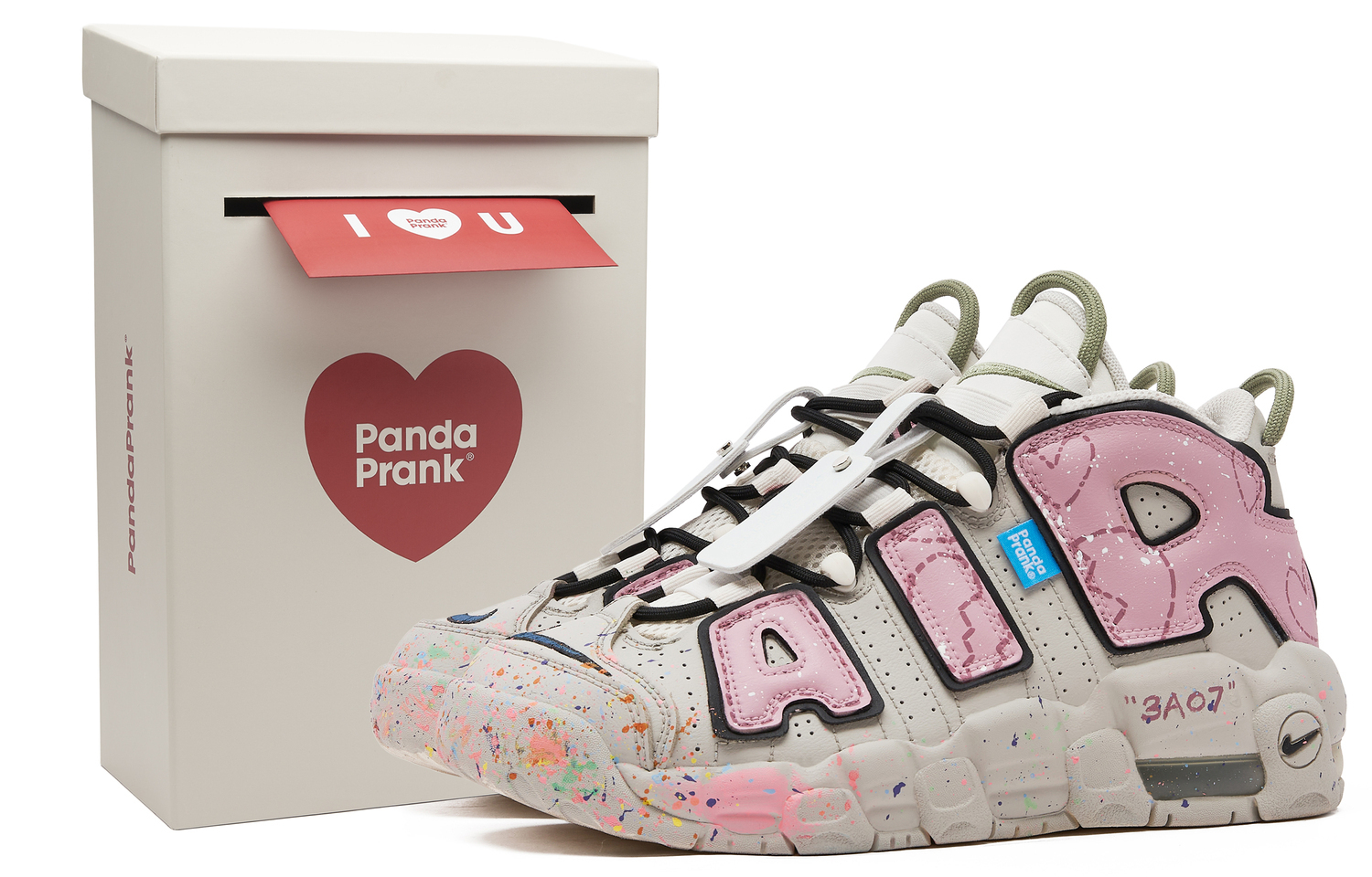 Детские баскетбольные кроссовки Nike Air More Uptempo, бело-розовые
Детские баскетбольные кроссовки Nike Air More Uptempo, бело-розовые