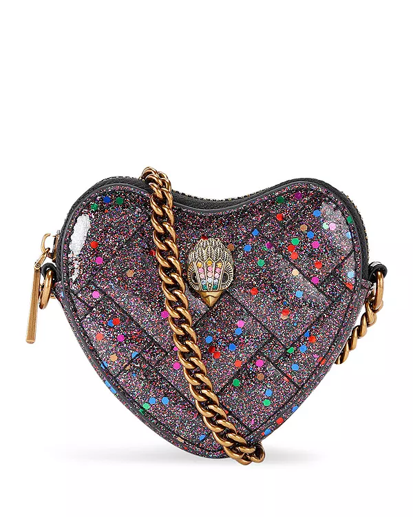 Сумка через плечо в форме микросердечка Kurt Geiger London, мультиколор
Сумка через плечо в форме микросердечка Kurt Geiger London, мультиколор