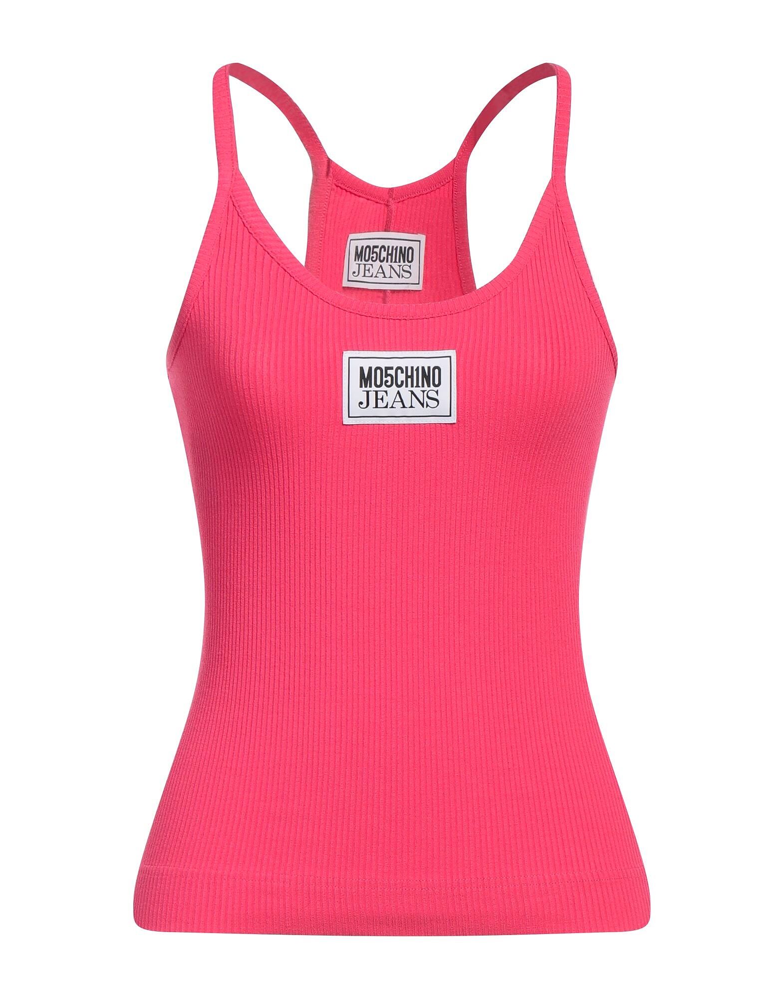 Майка Moschino Jeans, фуксия
Майка Moschino Jeans, фуксия