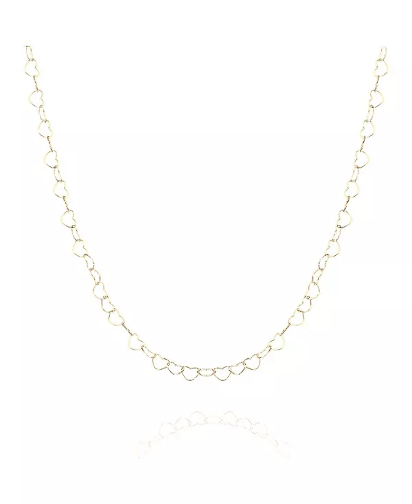 Серебряное ожерелье-цепочка в форме сердца Spero London, gold
Серебряное ожерелье-цепочка в форме сердца Spero London, gold