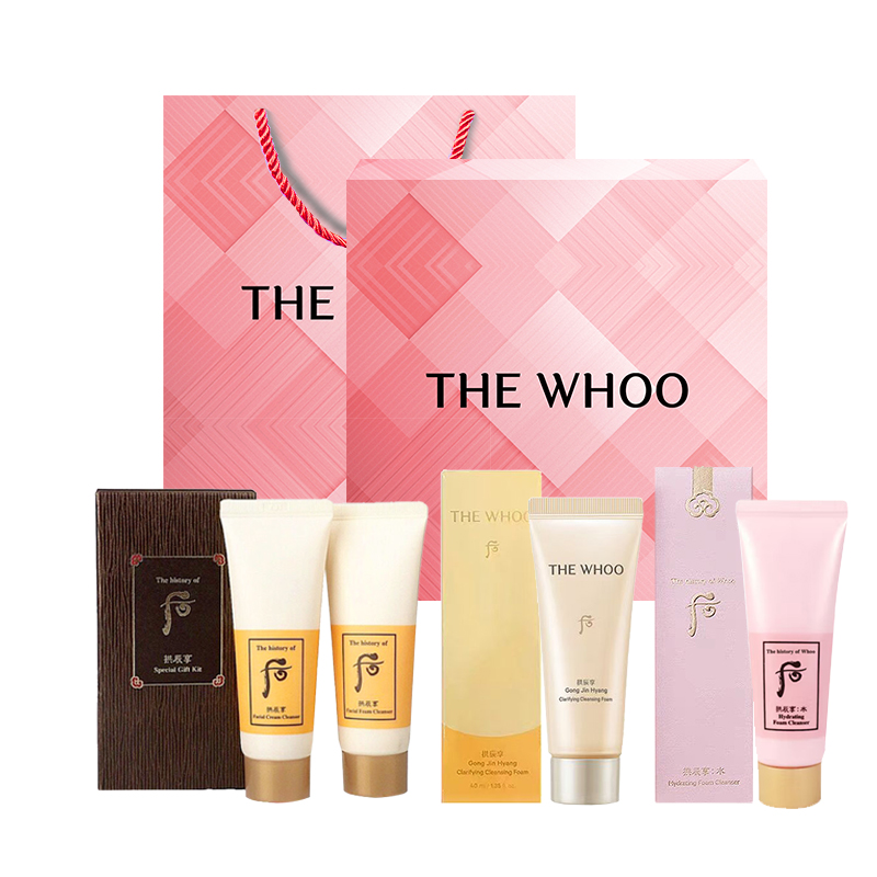 Набор для ухода за кожей archin enjoy cleansing milk & eye cream, box skincare sets увлажняет и питает, набор из 9 предметов The History Of Whoo, Cleanser 4 Pcs Set Gift Box Set
Набор для ухода за кожей archin enjoy cleansing milk & eye cream, box skincare sets увлажняет и питает, набор из 9 предметов The History Of Whoo, Cleanser 4 Pcs Set Gift Box Set