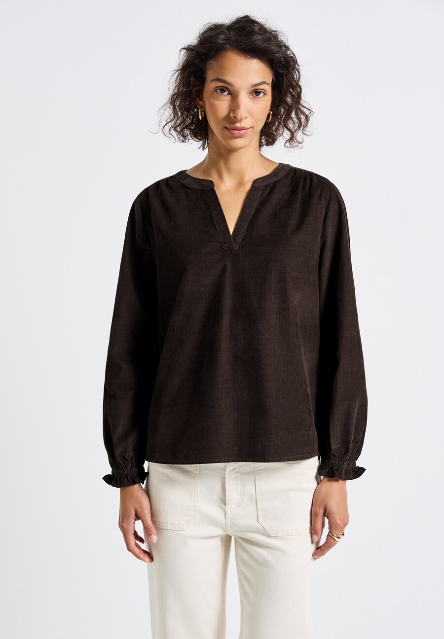 Блуза STREET ONE, темно-коричневый
Блуза STREET ONE, темно-коричневый
